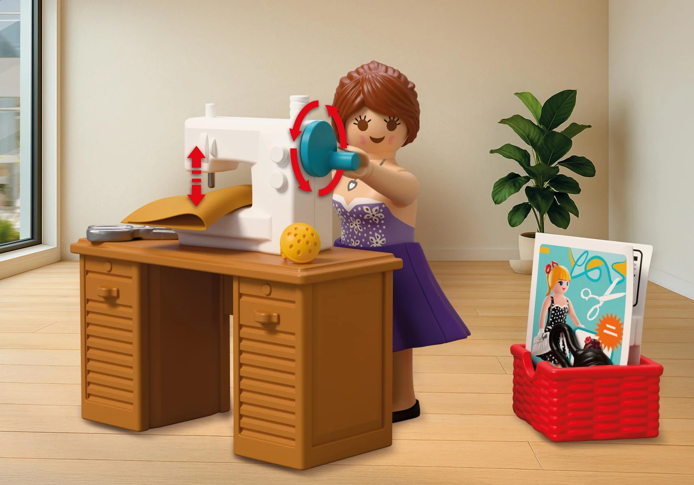 פליימוביל מעצבת אופנה יצירתית 72082 - Playmobil