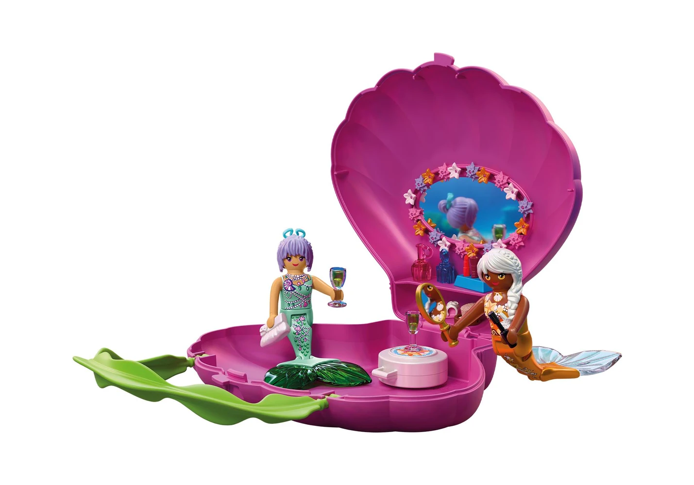 פליימוביל תיק צדפה עם בנות ים 72105 - Playmobil