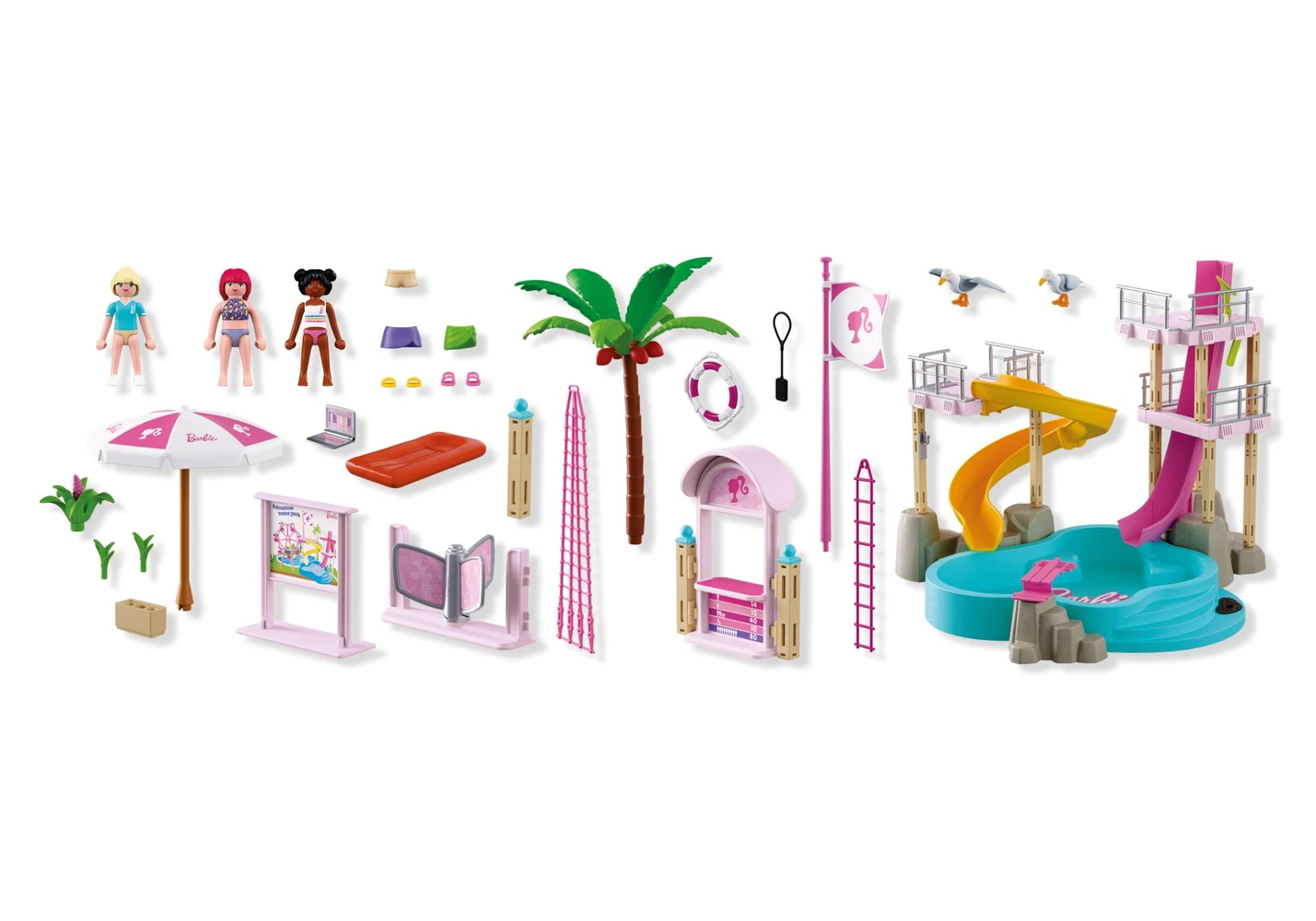 פליימוביל ברבי פארק מים 72120 - Playmobil