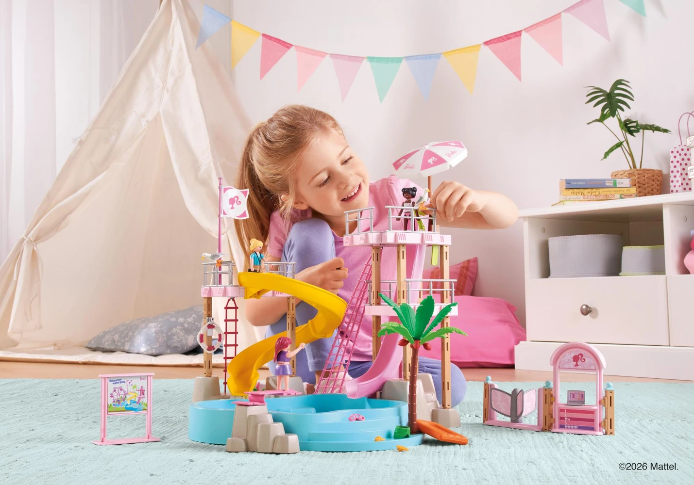 פליימוביל ברבי פארק מים 72120 - Playmobil