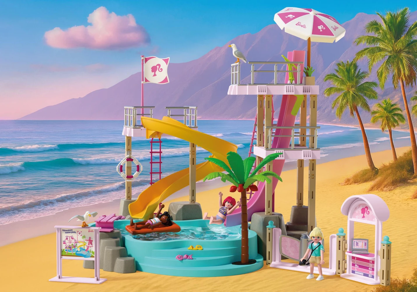 פליימוביל ברבי פארק מים 72120 - Playmobil