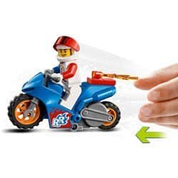 לגו סיטי אופנוע פעלולי טיל 60298 - Lego