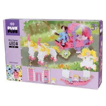פלוס פלוס פסטל נסיכות 480 חלקים - Plus Plus