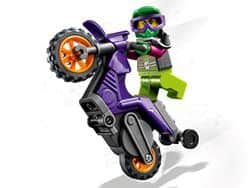 לגו סיטי אופנוע פעלולי גלגלים 60296 - Lego
