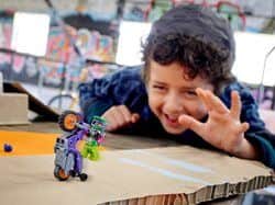 לגו סיטי אופנוע פעלולי גלגלים 60296 - Lego