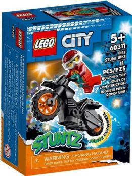 לגו סיטי אופנוע פעלולי אש 60311 - Lego