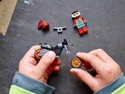 לגו סיטי אופנוע פעלולי אש 60311 - Lego