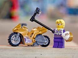 לגו סיטי אופנוע פעלולי סלפי 60309 - Lego
