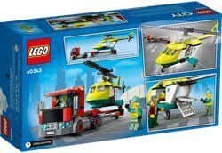 לגו סיטי מוביל מסוק חילוץ 60343 - Lego