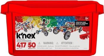 קנקס (קונקס) סט הרכבה 417 חלקים - אדום - K'nex