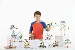 קנקס (קונקס) סט הרכבה 417 חלקים - אדום - K'nex