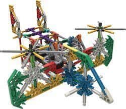 קנקס (קונקס) סט הרכבה 417 חלקים - אדום - K'nex