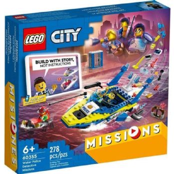 לגו סיטי משימות המשטרה הימית 60355 - Lego