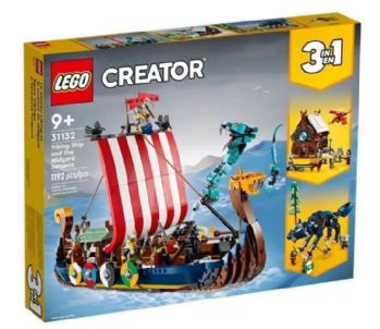 לגו קריאטור - ספינת הויקינגים 31132 - Lego