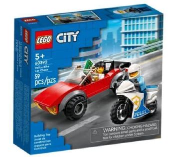 לגו סיטי מרדף אופנוע משטרתי 60392 - Lego
