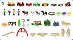 רכבת חיות וחיי כפר 33516 8