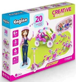 ערכת הרכבה עיצוב - 20 מודלים - Engino