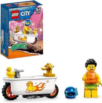 לגו סיטי אופנוע פעלולים אמבטיה 60333 - Lego
