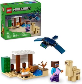 לגו מיינקראפט - משלחת המדבר של סטיב 21251 - Lego