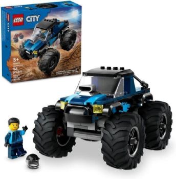 לגו סיטי משאית מפלצת כחולה 60402 - Lego
