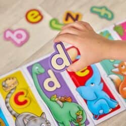 פאזל ארוך! אותיות ABC ומילים ראשונות באנגלית! 2