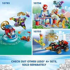 לגו גיבורי על ספיידי נגד הגובלין הירוק 10793 - Lego4