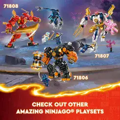 לגו נינג'גו רובוט יסודות האש של קאי 71808 - Lego5