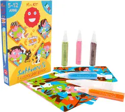 ערכת יצירה ילדים וחיות מחמד - Sabbiarelli7