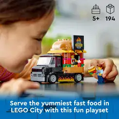 לגו סיטי משאית המבורגרים 60404 - Lego7