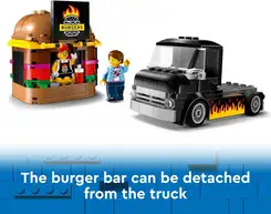 לגו סיטי משאית המבורגרים 60404 - Lego6