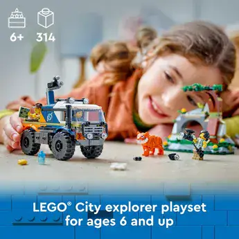 לגו סיטי רכב שטח של חוקרי הג’ונגל 60426 - Lego