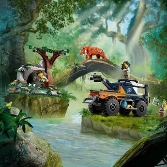 לגו סיטי רכב שטח של חוקרי הג’ונגל 60426 - Lego