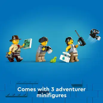 לגו סיטי רכב שטח של חוקרי הג’ונגל 60426 - Lego