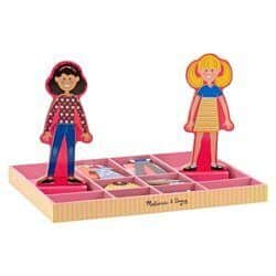 משחק הלבשה מגנטי Abby & Emma - Melissa and Doug