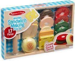 סט להכנת כריכים עשוי מעץ - Melissa and Doug