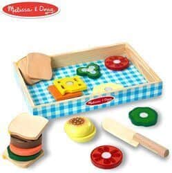סט להכנת כריכים עשוי מעץ - Melissa and Doug