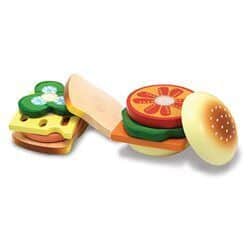 סט להכנת כריכים עשוי מעץ - Melissa and Doug