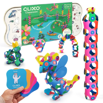 קליקסו 100 חלקים ערכת כיתה - Clixo