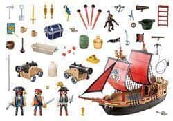 פליימוביל ספינת פיראטים 70411 - Playmobil