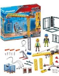 פליימוביל אתר בנייה עגורן עם שלט רחוק 70441 - Playmobil