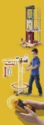 פליימוביל אתר בנייה עגורן עם שלט רחוק 70441 - Playmobil