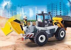 פליימוביל אתר בנייה טרקטור שופל 70445 - Playmobil