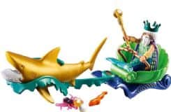 פליימוביל הממלכה הקסומה מלך הים וכרכרת הכריש 70097 - Playmobil