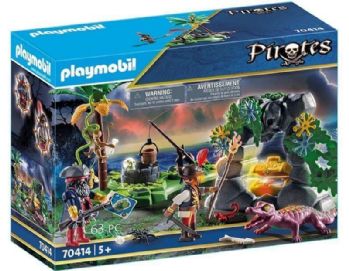 פליימוביל מסתור אוצרות הפיראטיים 70414 - Playmobil