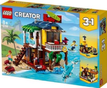 לגו קריאטור Lego Creator 31118 - בית חוף לגולשים