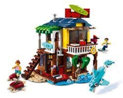 לגו קריאטור בית חוף לגולשים 31118 - Lego