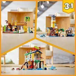 לגו קריאטור בית חוף לגולשים 31118 - Lego