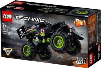 לגו טכניק רכב שטח מפלצתי גרייב דיגר 42118 - Lego