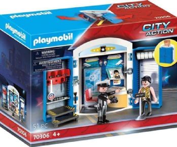 פליימוביל תחנת משטרה מארז נשיאה 70306 - Playmobil