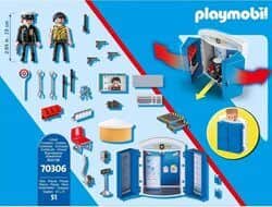 פליימוביל תחנת משטרה מארז נשיאה 70306 - Playmobil